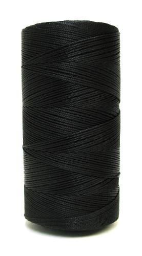 Twilight Black #9 Beaded Rosary Cord Twine