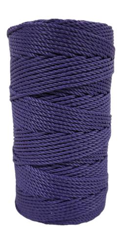Pleasantly Purple #36 Knotted Rosary Cord Twine